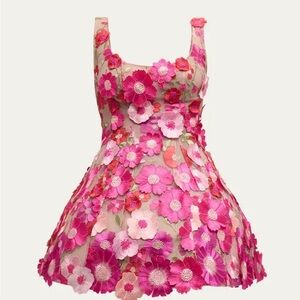 Bronx and Banco pink floral mini dress!!! XL, sold out at many stores!